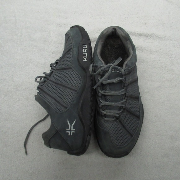 Kuru Mens‎ 11.5 Wide Hiking Shoes Black Chicane Lightweight Mesh Running Outdoor